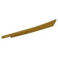 Weapon Sword, Big Blade with Bar, Pearl Gold