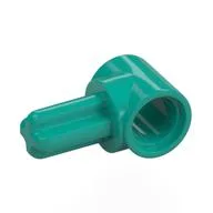 Technic Pin Connector Hub with 1 Axle, Dark Turquoise