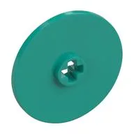 Technic Disc 3 x 3, Dark Turquoise