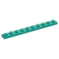 Plate 1 x 10, Dark Turquoise