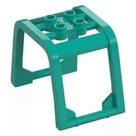 Roll Cage 6 x 4 x 3 1/3, Dark Turquoise