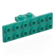 Bracket 1 x 2 - 2 x 6, Dark Turquoise