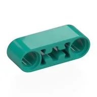 Technic Beam 1 x 3 Thick with Center Axle Hole, Dark Turquoise