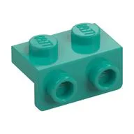 Bracket 1 x 2 - 1 x 2, Dark Turquoise