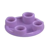 Plate Round 2 x 2 with Rounded Bottom [Boat Stud], Medium Lavender