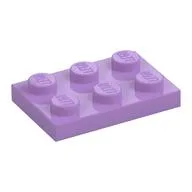 Plate 2 x 3, Medium Lavender