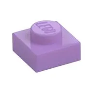 Plate 1 x 1, Medium Lavender
