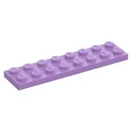 Plate 2 x 8, Medium Lavender