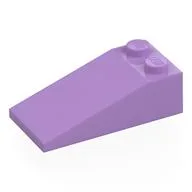 Brick Sloped 18° 4 x 2, Medium Lavender