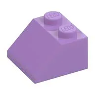 Brick Sloped 45° 2 x 2, Medium Lavender