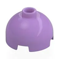 Brick Round 2 x 2 Dome Top, Vented Stud, Medium Lavender