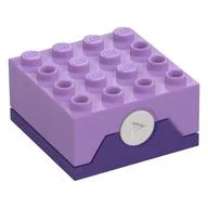 Sound Brick 4 x 4 with Random Talking Sorting Hat Sounds, Medium Lavender
