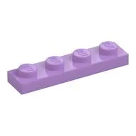 Plate 1 x 4, Medium Lavender