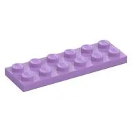 Plate 2 x 6, Medium Lavender