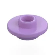 Equipment Cup / Teacup Saucer with Recessed Stud on Top [Plain], Medium Lavender