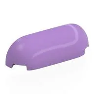 Brick Round, Curved Triple 1 x 4 x 1, Medium Lavender