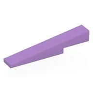 Brick Sloped 1 x 6 x 1 with 1 x 2 x 1/3 Cutout, Medium Lavender