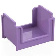 Duplo Bed, Bunk, Medium Lavender
