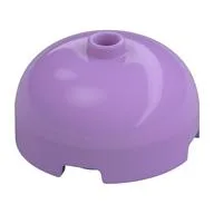 Brick Round 3 x 3 Dome with Center Stud, Medium Lavender