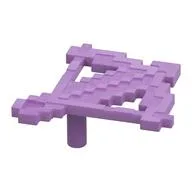 Weapon Crossbow and Bolt, Blocky, Medium Lavender