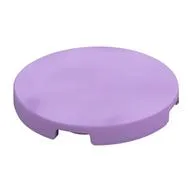 Tile Round 3 x 3, Medium Lavender