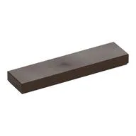 Tile 1 x 4 with Groove, Dark Brown