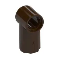 Technic Axle and Pin Connector Angled #1, Dark Brown