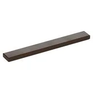 Tile 1 x 8 with Groove, Dark Brown