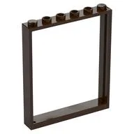 Door Frame 1 x 6 x 6, Dark Brown