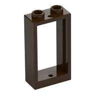 Window 1 x 2 x 3 Flat Front, Dark Brown