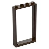 Door Frame 1 x 4 x 6 Type 2, Dark Brown