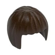Hair Short Bob Cut, Dark Brown