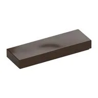 Tile 1 x 3, Dark Brown
