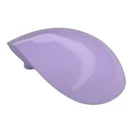 Large Figure Shoulder Cover, Armor, Round, Smooth [Plain], Lavender