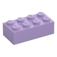 Brick 2 x 4, Lavender