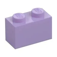 Brick 1 x 2, Lavender