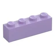 Brick 1 x 4, Lavender