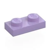 Plate 1 x 2, Lavender