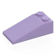 Brick Sloped 18° 4 x 2, Lavender