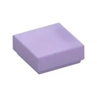 Tile 1 x 1 with Groove, Lavender