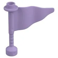 Duplo Flag Wavy 3 x 4 with Post, Lavender