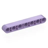 Technic Beam 1 x 7 Thick, Lavender