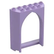 Panel 2 x 6 x 6 with Gothic Arch, Lavender