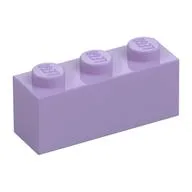Brick 1 x 3, Lavender