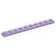Plate 1 x 10, Lavender