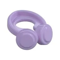 Minifig Neckwear Headphones, Lavender