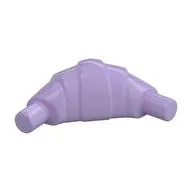 Food Croissant - Flat Ends, Lavender