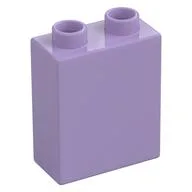 Duplo Brick 1 x 2 x 2 with Bottom Tube, Lavender