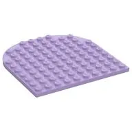 Plate 10 x 10 with Rounded End, Lavender