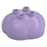 Duplo Plant Bush / Tree Top / Rock Pile with 4 studs, Lavender